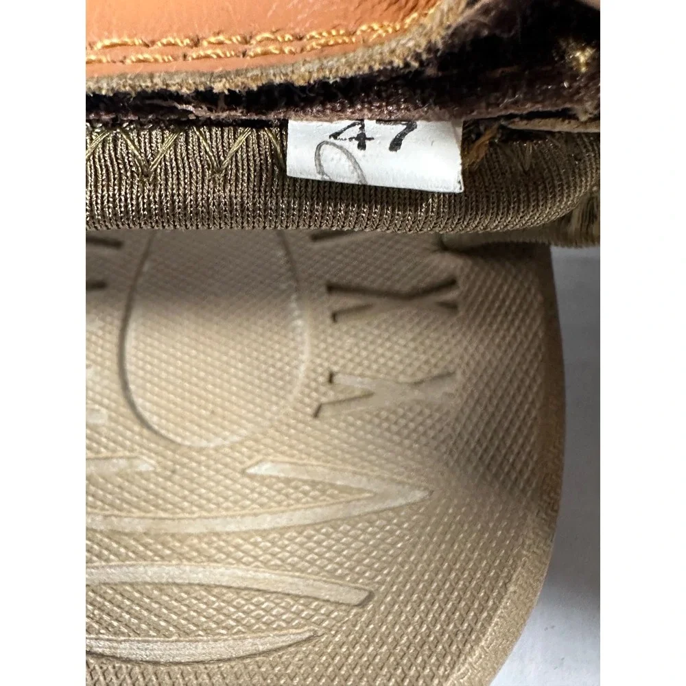 Fashion Mens Tan Brown Closed Toe Sport Hiking Sandals Size 47 Adjustable‎ Strap